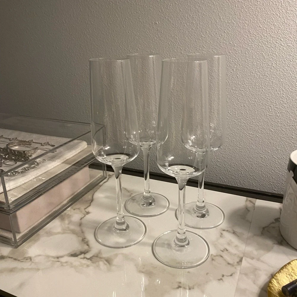 Crystal Champagne Flutes from Villeroy et Boch